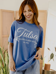 TU Established Bows Blue Tee