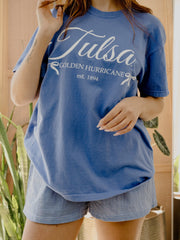 TU Established Bows Blue Tee