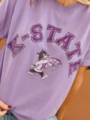 KSU Wildcats Mega Arch Violet Tee