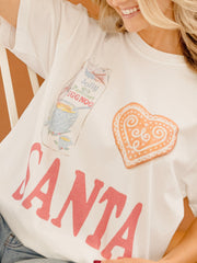 I Heart Santa White Tee