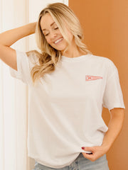 Nebraska Huskers Volleyball Memorabilia White Tee