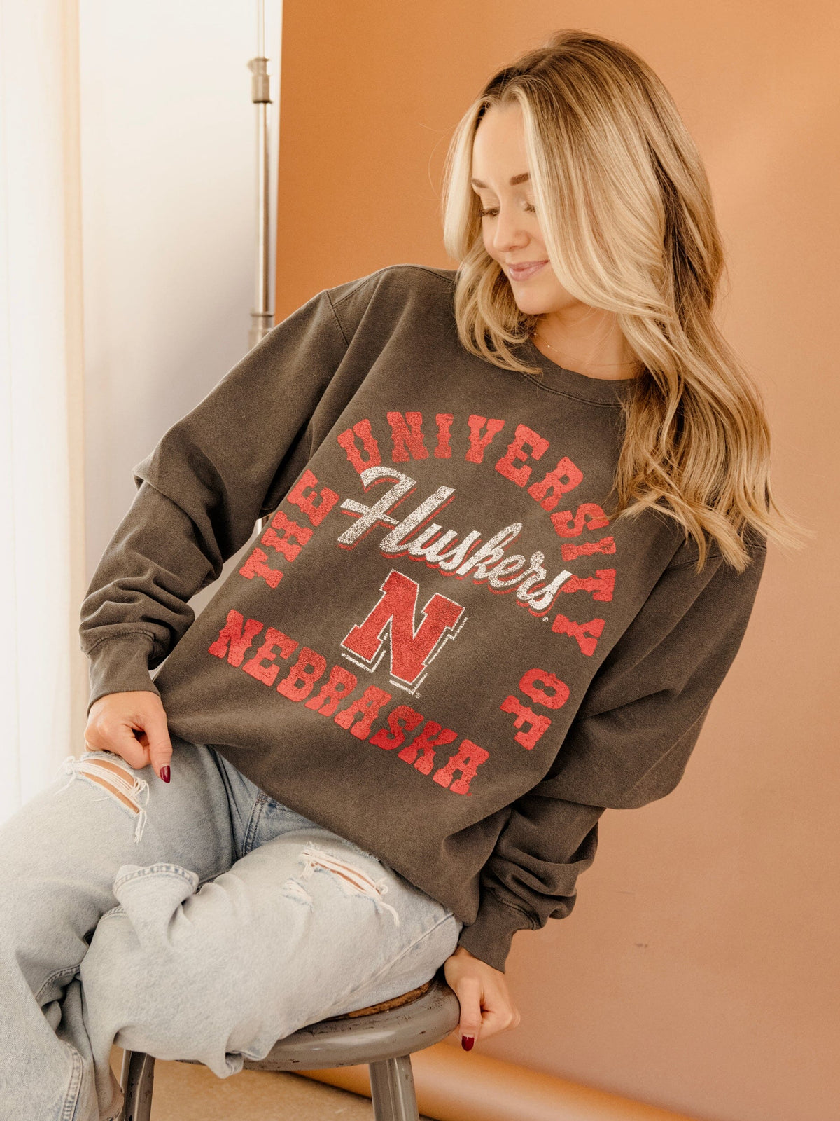 Nebraska Huskers Draft Pepper Sweatshirt