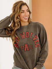 Arkansas State Red Wolves Mega Arch Pepper Sweatshirt