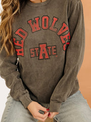 Arkansas State Red Wolves Mega Arch Pepper Sweatshirt