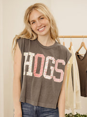 Hogs Quilted Puff Ink Smoke Tank