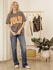 Vols Mono Puff Ink Asphalt Heavyweight Tee