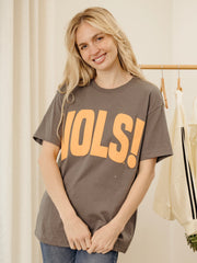 Vols Mono Puff Ink Asphalt Heavyweight Tee