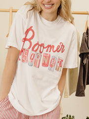 OU Sooners Cans White Ellie Perfect Tee