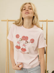 OU Sooners Cheer Pink Ellie Perfect Tee