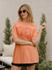 OSU Cowboys Pokes Mono Puff Orange Tee