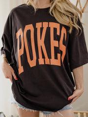 OSU Cowboys Tall Boy Smoke One Size Tee