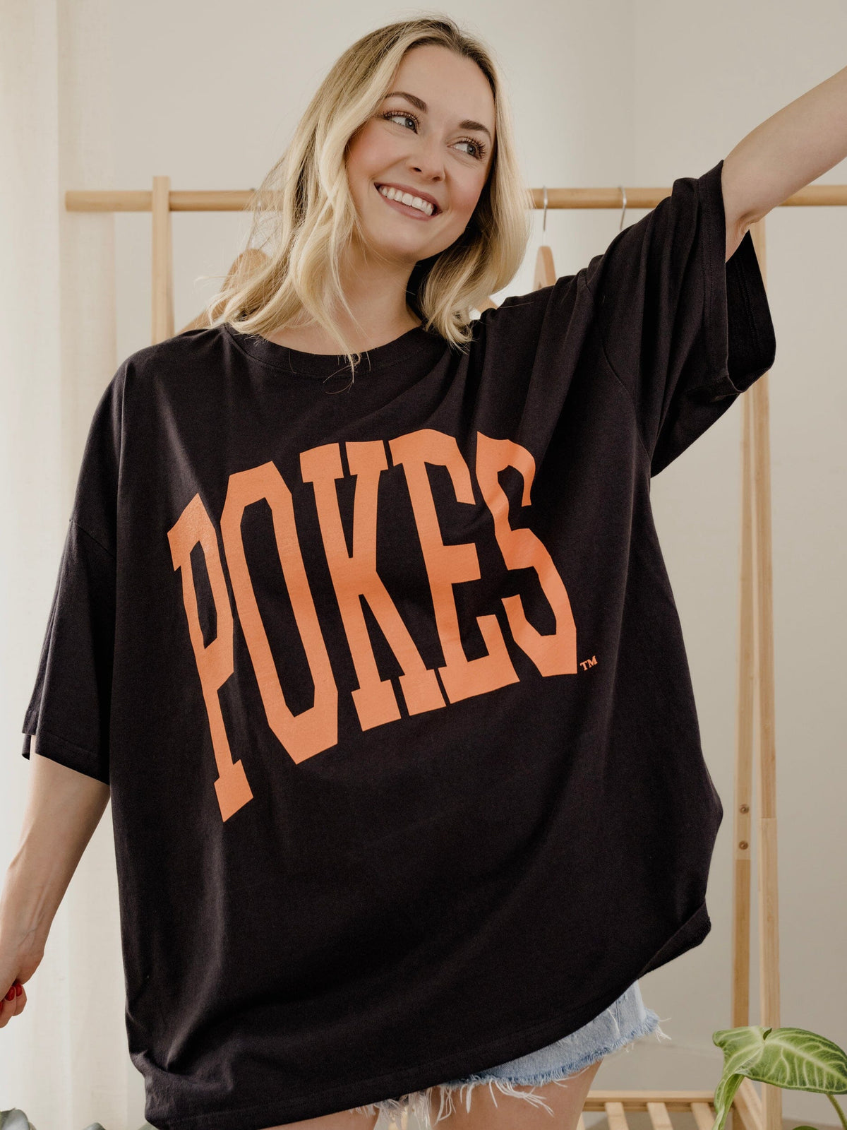 OSU Cowboys Tall Boy Smoke One Size Tee