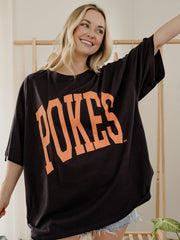 OSU Cowboys Tall Boy Smoke One Size Tee