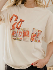 OSU Cowboys Cans Off White Thrifted Tee