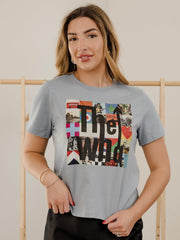 The Who Collage Blue Ellie Perfect Tee