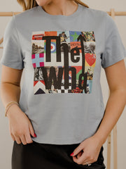 The Who Collage Blue Ellie Perfect Tee
