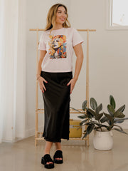 Dolly Parton Mural Pink Ellie Perfect Tee