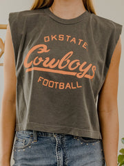 OSU Cowboys Football Stencil Smoke Tank