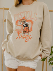 OSU Cowboys Club Mascot Sand Thrifted Sweatshirt