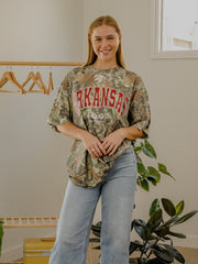Arkansas Razorbacks Filled Gault Camouflage Tee