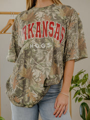 Arkansas Razorbacks Filled Gault Camouflage Tee