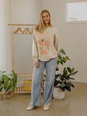 Tennessee Vols Club Mascot Sand Thrifted Sweatshirt