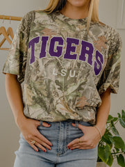 LSU Tigers Filled Gault Camouflage Tee