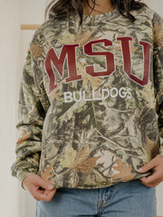 Mississippi State Bulldogs Filled Gault Camouflage Sweatshirt