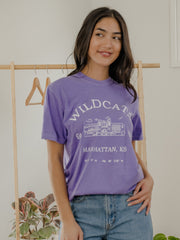 KSU Wildcats Stadium Coordinates Violet Tee