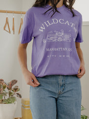 KSU Wildcats Stadium Coordinates Violet Tee