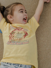 Children's Rolling Stones World's Greatest Band Yellow Tee