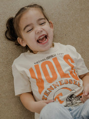 Children's Vols Established Helmet Cream Tee
