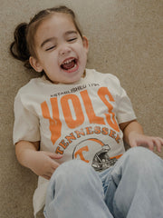 Children's Vols Established Helmet Cream Tee