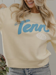 Tennessee 1796 Puff Ink Butter Hi-Dive Oversized Crew