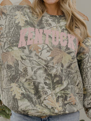 Kentucky Filled Gault Camouflage Sweatshirt