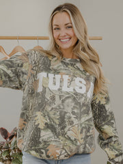 Tulsa Filled Gault Camouflage Sweatshirt