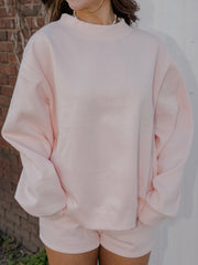 The Weekend Edit Pink Lounge Shorts