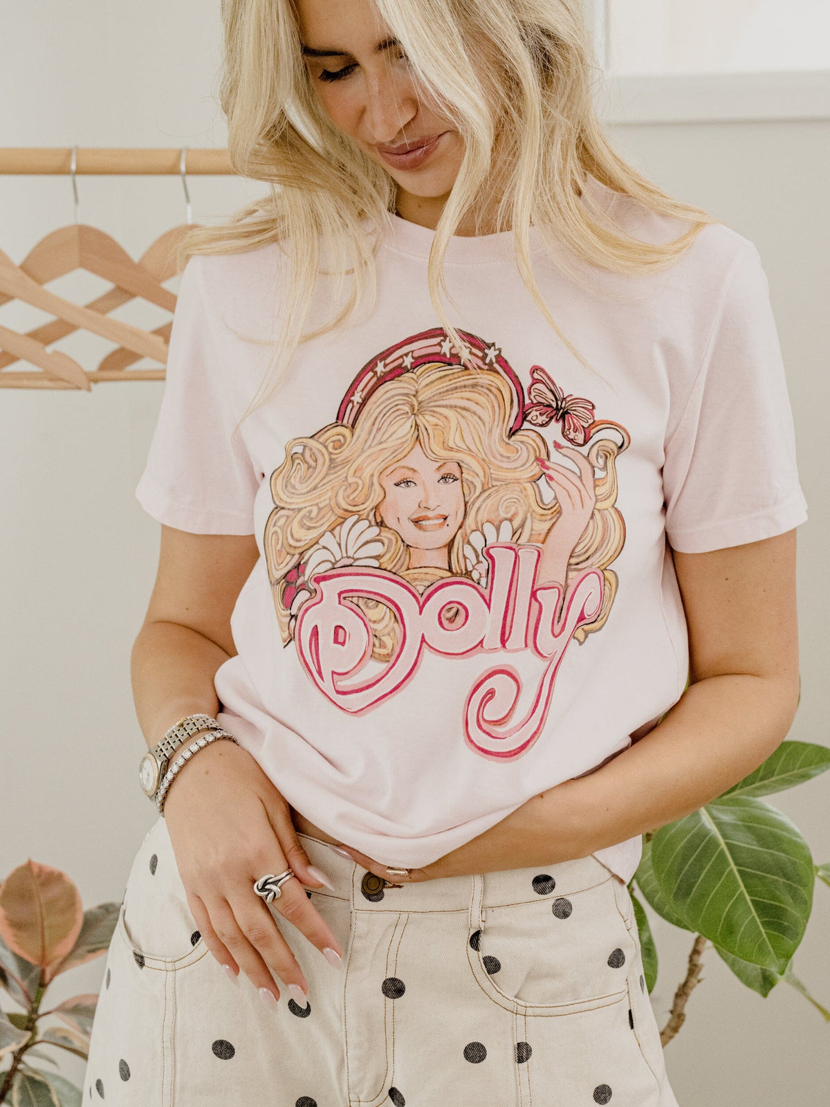 Dolly Parton 80s Tune Pink Ellie Perfect Tee