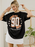 OSU Cowboys Jersey Patch Smoke Heavyweight Tee