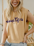 LSU Tigers Bold Script Gold Tank