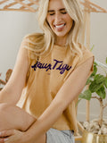 LSU Tigers Bold Script Gold Tank