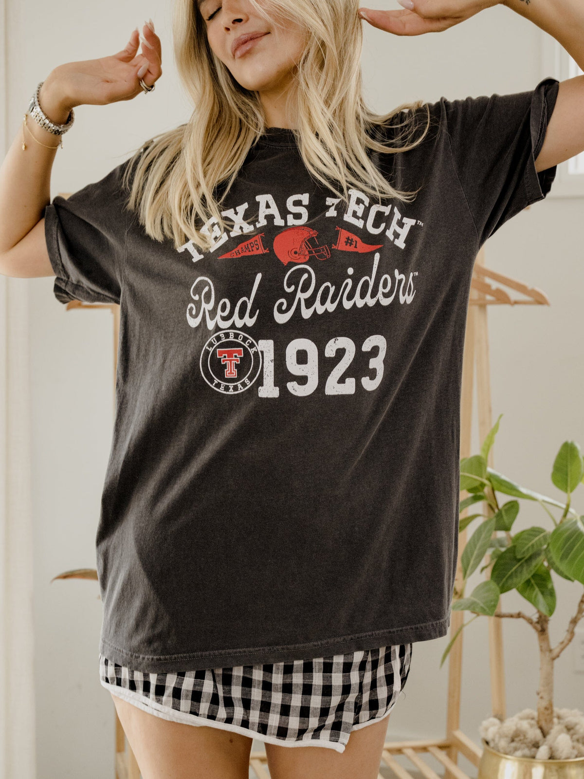 Texas Tech Football Icon Pepper CC Tee