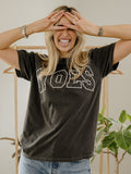 Tennessee Vols Polka Dot Puff Ink Pepper CC Tee