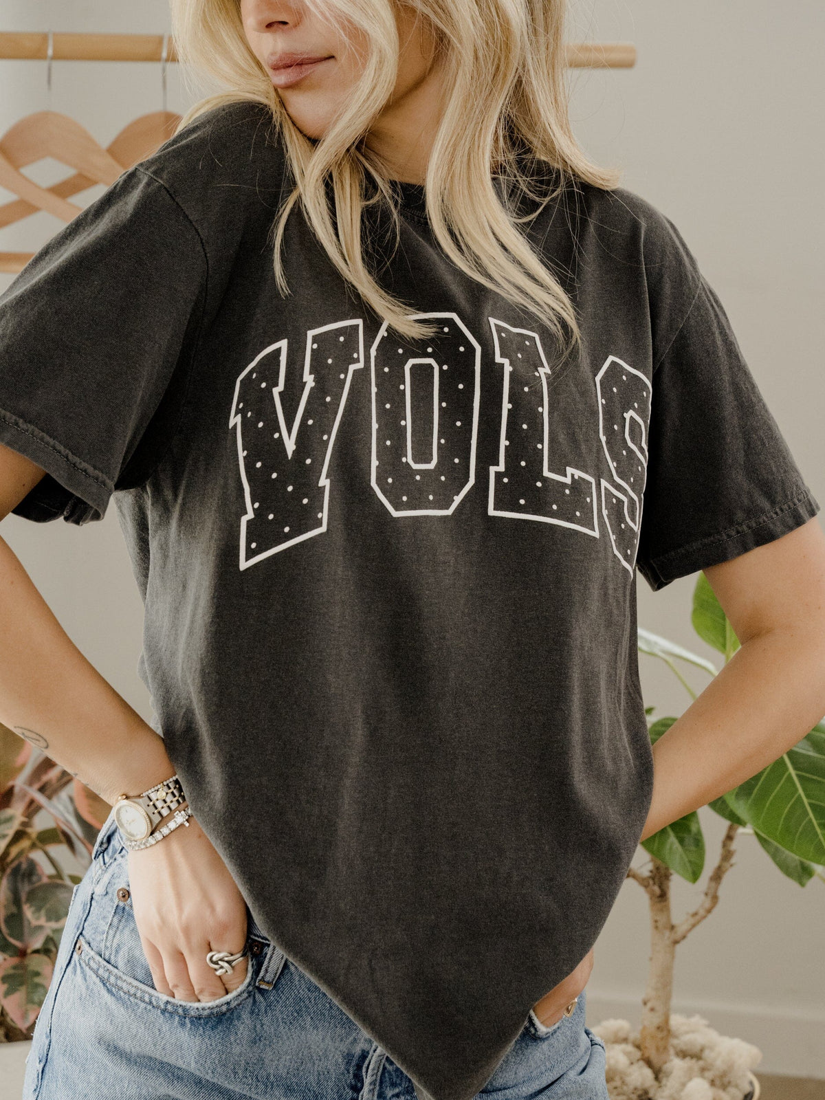 Tennessee Vols Polka Dot Puff Ink Pepper CC Tee