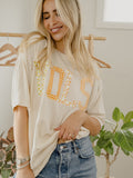 Tennessee Vols Quilted Puff Ink Ivory CC Tee