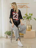 Texas Tech Jersey Patch Smoke Heavyweight Tee