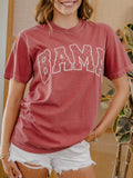 Alabama Crimson Tide Polka Dot Puff Ink Crimson CC Tee