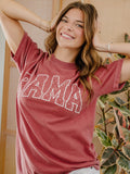 Alabama Crimson Tide Polka Dot Puff Ink Crimson CC Tee