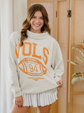 Tennessee Vols Campus Classic Gray Roll Neck Sweatshirt