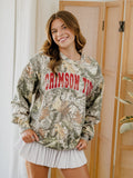 Bama Crimson Tide Filled Gault Camouflage Sweatshirt
